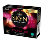 Skyn Cocktail Club Flavoured Condoms 100 Pack 53mm Pina Colada Cherry Passion