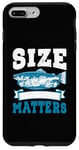 iPhone 7 Plus/8 Plus Cool Fun Fish Fishing Fishermen Dad Size Matters Case