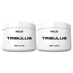 2 x SOLID Nutrition Tribulus, 150 mega caps