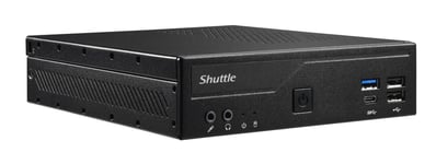 Shuttle – Slim PC DH610, S1700, 1xHDMI, 2x DP,1x 2.5",2x M.2, 2x LAN, 2x COM, 24/7 incl. VESA