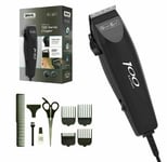 Wahl 100 Series Groomease Men Hair Clippers Trimmer Shaver 10 Piece Gift Set Kit