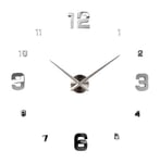 GMMH Horloge Murale Design 7 100-130 cm 3 D Nouveauté 2014 XXL Horloge Murale Moderne à Personnaliser soi-même