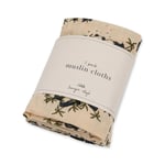 Konges Sløjd 3pk muslin cloth gots - panda nuit