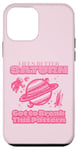 iPhone 12 mini Space Planet Better on Saturn Pattern Pastel Cute Case