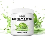 SOLID Nutrition Creatine Monohydrate, 400 g (Green Apple)