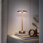 Copenhagen bordlampe med justerbar LED og genopladeligt batteri - Guld