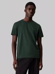 Calvin Klein Jeans Smooth Cotton T-Shirt, Midnight Forest