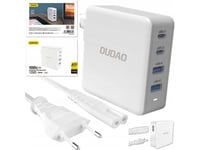 Dudao A100eu Adapter 100Watt Gan 2Xusb-C + 2Xusb-A