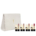 Gift Set Mini Rouge Pur Couture Rouge Muse + Nu Muse + N1 + N5 + Pouch - Gift Set For Her - For Woman - Gift Set - YSL