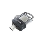 USB-minne SanDisk Ultra Dual m3.0 Svart 64 GB