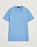 Polo Ralph Lauren Luxury Pima Cotton Crew Neck T-Shirt Sky Blue