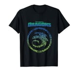 How to Train Your Dragon Toothless Vintage Symbols Logo T-Shirt