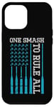 iPhone 12 Pro Max One Smash to Rule All Game Player USA Flag Case