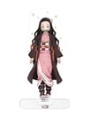 Crunchyroll Demon Slayer - Kimetsu no Yaiba - Nezuko - Figure/Standy en Acrylique - 10 cm - Original et sous Licence - Multicolore