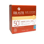 "Rilastil Sun System Uniform Compact Cream Spf50+ Shade 01 Beige 10g"