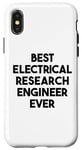 Coque pour iPhone X/XS Meilleur ingénieur de recherche électrique jamais