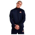 Ellesse Marzo Track Top Veste Homme, Bleu Marine, 50