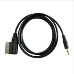 AUX-adapter 3,5 mm AMI MDI MMI bil Bluetooth-kompatibel AUX-kabeladapter för anslutning av Cr till mobiltelefon