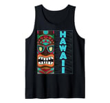 Tiki Tee Hawaiian Islands Hawaii Tiki Bar Island Style Luau Tank Top