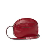 Hexagona - Sac porté Travers - Compatible téléphone Portable - pour Femme - Collection République - Carmin - en Cuir