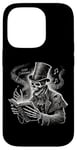 iPhone 14 Pro Carols Black Dark Goth Skeleton Christmas Women Men Case