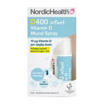 Nordic Health D3 Vitamin Spray til Småbarn - 10 mcg - 15 ml