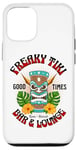 iPhone 12/12 Pro Tiki Bar and Lounge Retro Vintage Hawaiian Tiki Torch Hawaii Case