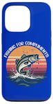 Coque pour iPhone 13 Pro Des jeux de mots vintage de Fishing for Compliments qui accrochent le cœur de papa