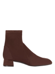 Stuart Weitzman Grace Suede Sock Ankle Boots, Brown