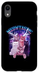 Coque pour iPhone XR Meowtastic Meow Cat Fantastic 80s Funny Kitten Cats Lover