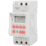 Sjlerst - Commutateur de minuterie hebdomadaire 12V dc 30A lcd On Off Control avec fonction de compte à rebours