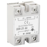 SSR25 AA 25A Solid State Relay Module SSR ACAC Input 80250V AC Output 24480V AC