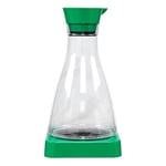 Saveur et Degustation KV7117 Carafe avec Socle Réfrigérant Plastique Rouge/Vert 13,5 x 13,5 x 27 cm 1 L