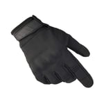 Gants Moto Hiver Homme Gants Scooter Hiver Cyclisme Gants Hommes Hommes Gants Écran Tactile Vélo Gants pour Hommes Vélo Gants pour Hommes Black,L