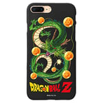 Personalaizer iPhone 7 Plus - 8 Plus Case Black with a Dragon Ball Z Shenron and Balls Design