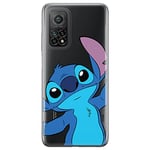 ERT GROUP Coque de téléphone Portable pour Xiaomi MI 10T 5G / MI 10T Pro 5G Original et sous Licence Officielle Disney Motif Stitch 018 adapté à la Forme du téléphone Portable, partiel imprimé