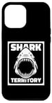 Coque pour iPhone 12 Pro Max Shark Territory Whale Hammerhead White Lover Shark