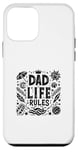 iPhone 12 mini Dad Life Rules: Funny Fatherhood Humor for Dads Case