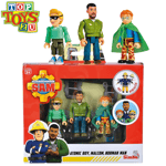 Fireman Sam - Set of 3 Articulated Figures - 7.5cm