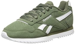 Reebok Royal Glide Ripple, Chaussures de Trail, Hunter Green/White, 34 EU