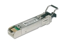 DIGITUS Module SFP Gigabit Universel - 1,25 Gbit/s - Version Industrielle - Mini GBIC - pour Fibre Optique multimode - LC Duplex - Longueur d'onde 850 nm - portée 550 m - Plug & Play