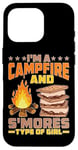 iPhone 16 Pro I'm A Campfire And S'mores Type Of Girl Campsite Fun Case