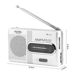 Universal Portable Am/fm Mini Radio Stereo Speakers Receiver