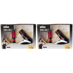 Klein Theo 5867 - Braun Satin Hair 7 Hairdryer With Free Brush,Toy (Pack of 2)