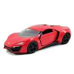 2014 LYKAN HYPERSPORT FAST AND FURIOUS 7 RED - JADA JAD97386 1/32