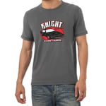 Texlab Knight Industries Customs-Herren T-Shirt Homme, Gris, m