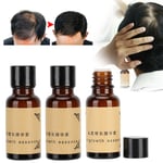 3Pcs 20ML Hair Growth Serum Nutrition Faster Hair Growth Repair For Dry Frag TPG