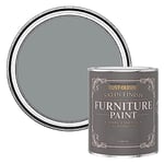 Rust-Oleum Mid Grey Furniture Paint in Satin Finish - Mid-Anthracite 750ml