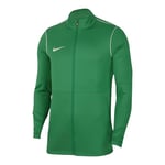 Nike M NK DF Park20 TRK JKT K R Longueur des Hanches, Vert pin/Blanc, L Homme