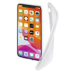 Hama Coque de Protection "Crystal Clear"(pour Apple iPhone 11, polyurethane termoplastique (PUT), compatible "wireless charging"/"chargement sans fil") Transparent